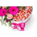 Květinový box s mixem čokolád